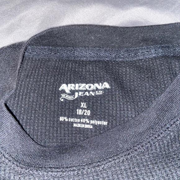 Black long sleeve shirt by Arizona - Picture 1 of 3